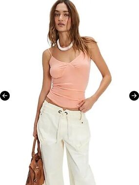 We The Free Oh Honey Cami - Spring Melon NWT Size Small Retail $38